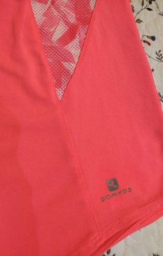 Camiseta deportiva Domyos naranja