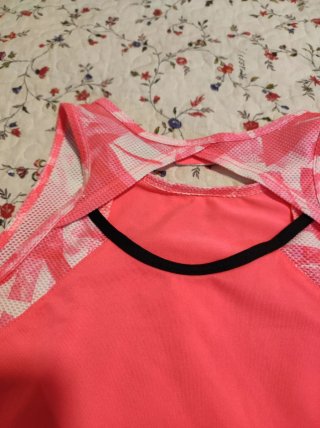 Camiseta deportiva Domyos naranja