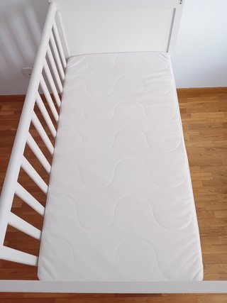 Cuna SUNDVIK blanca 60x120 cm