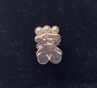 Pendiente Oso Tous Plata 925 Original ,con sello