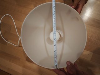 Lámpara de techo Ikea blanca