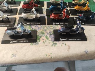Collezione modellini storici Piaggio Vespa