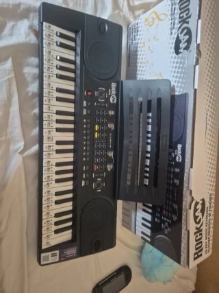 Teclado Piano Rock Jam RJ549 con caja original