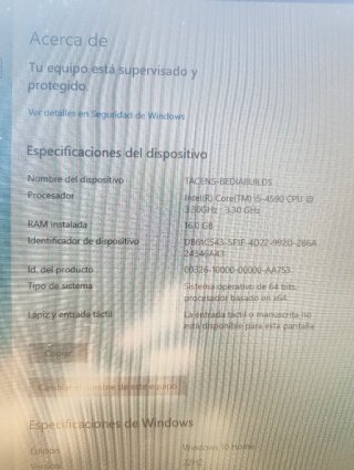 PC GAMING | GTX 760 OC 3VENT + i5 4590 + 16GB RAM