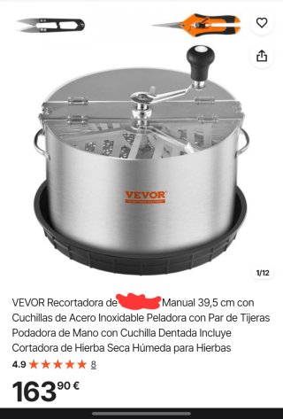 Recortadora de Hojas Manual