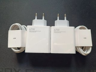 2 Cargadores 67w para Xiaomi y otros moviles