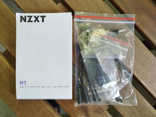 Caja NZXT H1 v1 Mini ITX Negra Completa