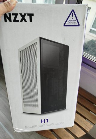 Caja NZXT H1 v1 Mini ITX Negra Completa