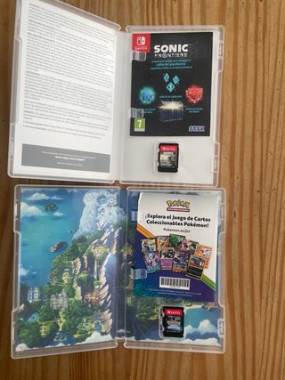 Juegos Nintendo Switch Pokémon y Sonic