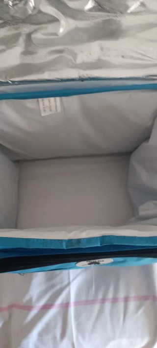 Borsa termica frigo Igloo blu con ruote