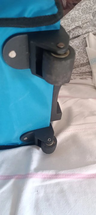 Borsa termica frigo Igloo blu con ruote