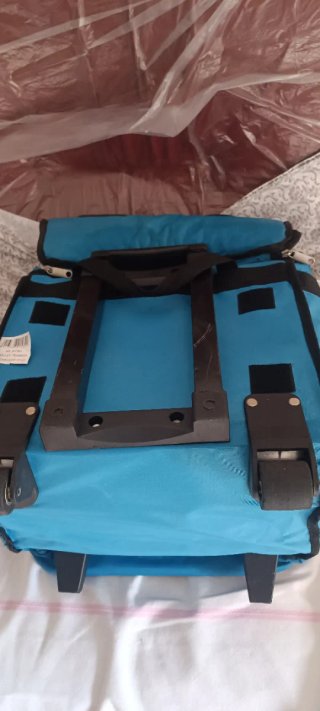 Borsa termica frigo Igloo blu con ruote