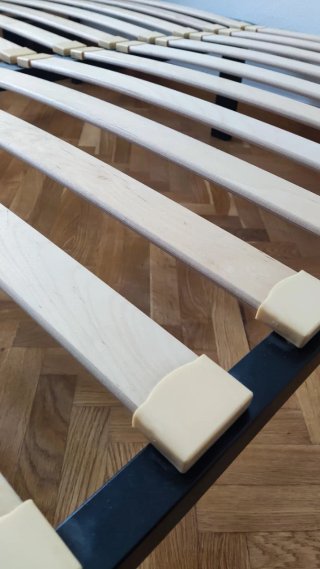 Somier doble láminas madera y metal