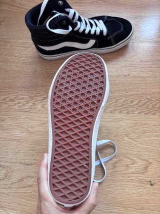 Zapatillas Vans Botín Negras Talla 37