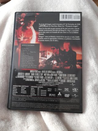 DVD Dragon: La vida de Bruce Lee