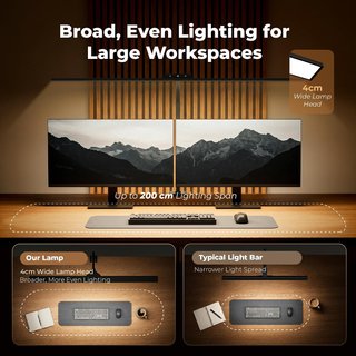 Lámpara LED Escritorio Pinza 80cm
