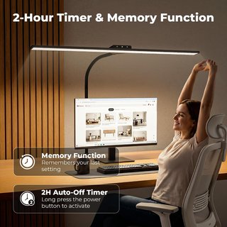 Lámpara LED Escritorio Pinza 80cm