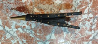Fuelle antiguo madera y latón