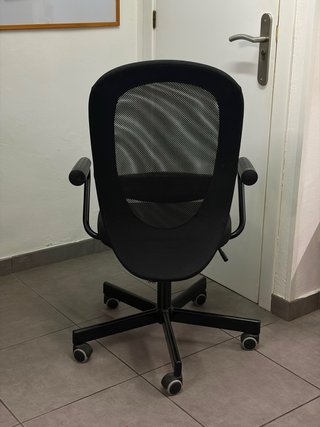 Silla de Oficina Ikea Negra