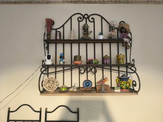 Estantería Forja y Madera