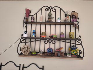 Estantería Forja y Madera