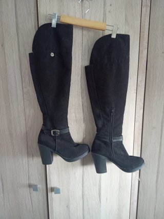 Botas altas negras Talla 37