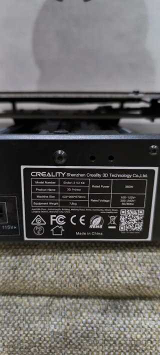 Creality Ender 3 v3 ke