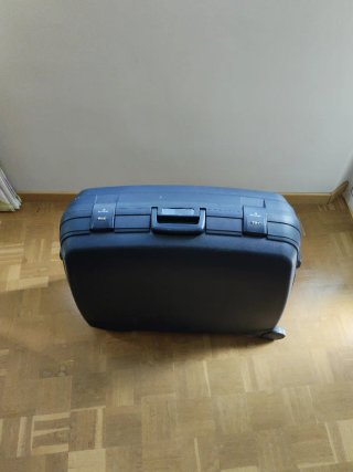 Maleta extra rígida muy grande Azul