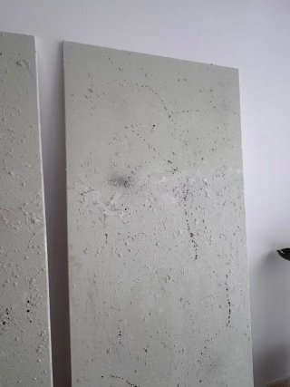 Díptico moderno tela y pintura.
