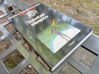 Libro Manuel Vázquez Montalbán Sabotaje olímpico