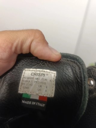 Botas Crispi Evo Negras