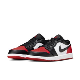 Zapatillas Air Jordan 1 Low Negras Rojas