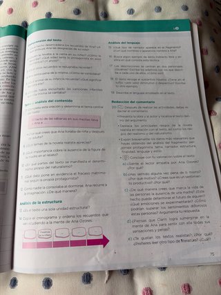Libro de Lengua y Literatura de 4º ESO (Anaya), Tr