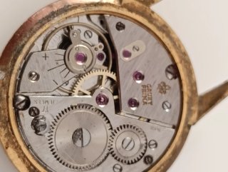Reloj Cauny Prima chapado oro 17 joyas