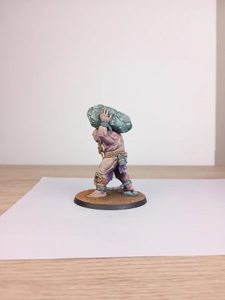 Ciclope miniatura pintada profesional
