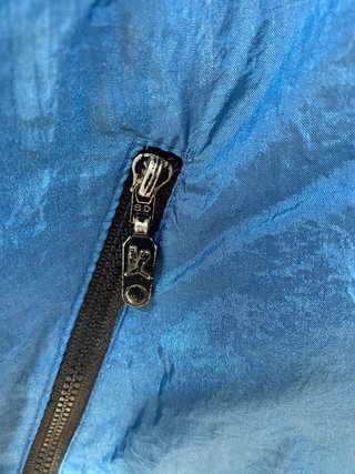 Felpa a zip Puma Vintage blu lucido