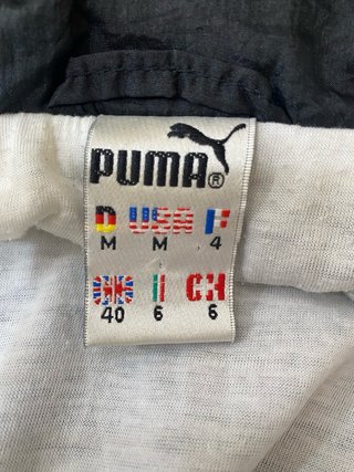 Felpa a zip Puma Vintage blu lucido