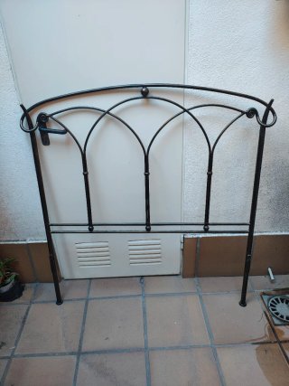 Cabecero de forja 105 cm