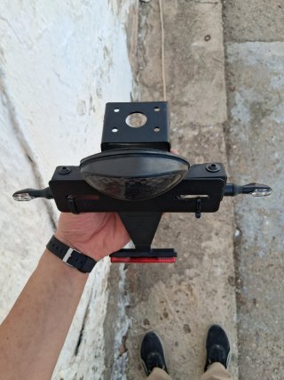 Porta matricula corto Kawasaki zx6R ninja