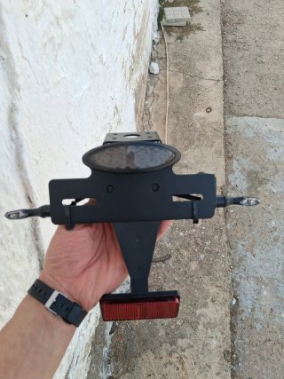 Porta matricula corto Kawasaki zx6R ninja