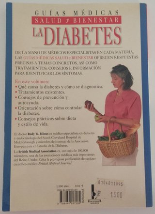 LIBRO LA DIABETES, RUDY W. BILOUS