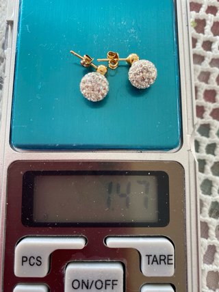 Conjunto Pendientes y Colgante Oro
