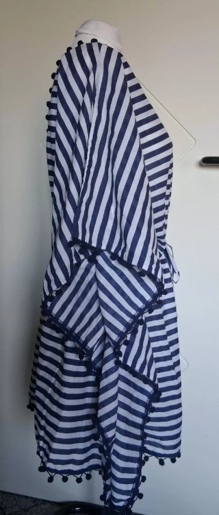 Túnica mujer rayas azul y blanco