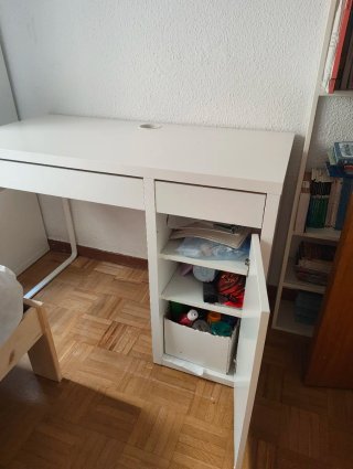 Escritorio Blanco Ikea Micke