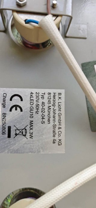Lámpara Techo LED Cuadrada Plata y Blanca