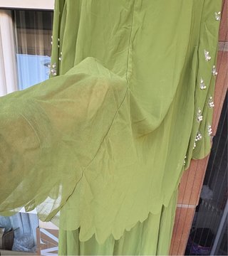 Vestido fiesta verde L/XL