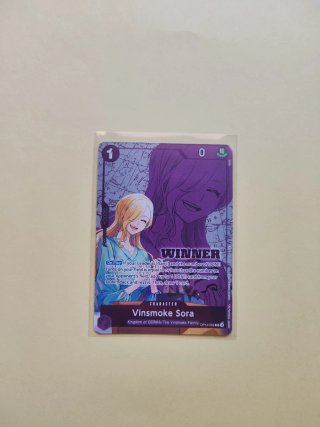 One Piece TCG Vinsmoke Sora Winner