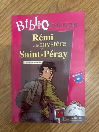Libros en francés y en ingles.