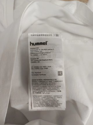 Camiseta Hummel blanca
