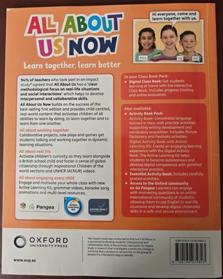 All about Us Now 4 Class Book (Spain)